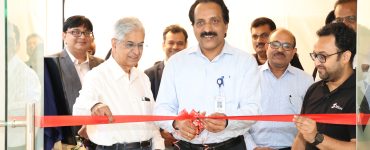 Mr. S. Somanath, Chairman at ISRO, inaugurates SatSure's new office.