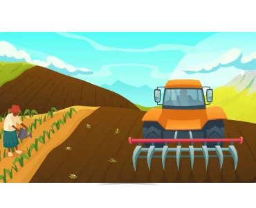 Farm equipment-as-a-Service with satellite imagery