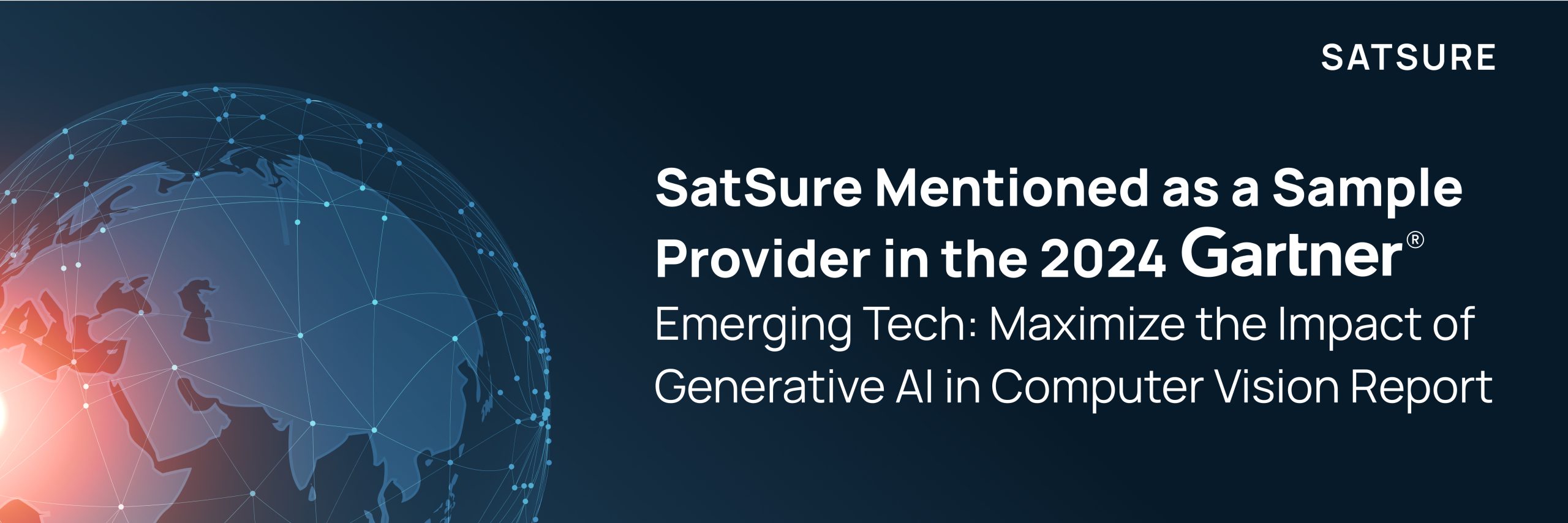 SatSure Mentioned as a Sample Provider in the 2024 Gartner® Emerging